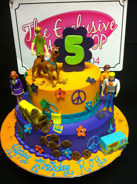 Scooby Doo Birthday Cake