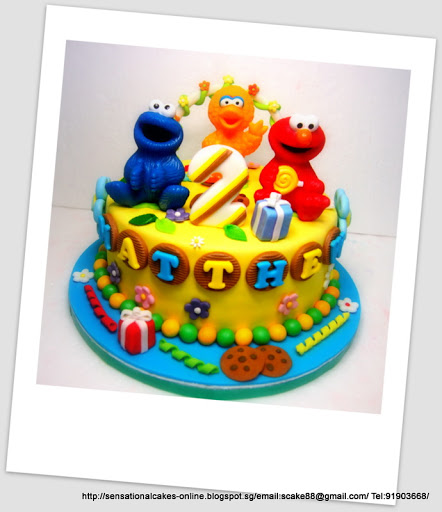 Sesame Street Cake