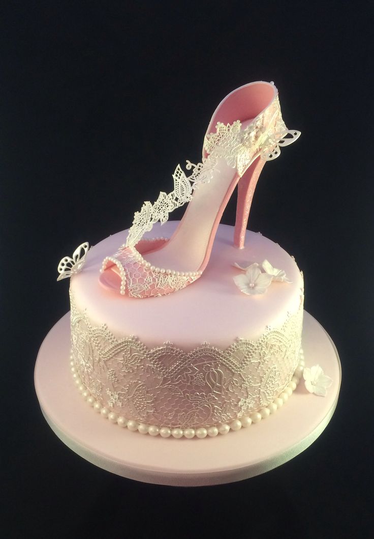 Shoe Birthday Cake