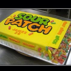 Sour Patch Kids Cake