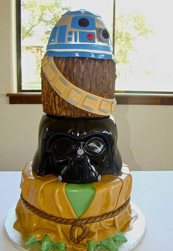 Star Wars Grooms Cake