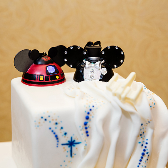 Star Wars Wedding Cake