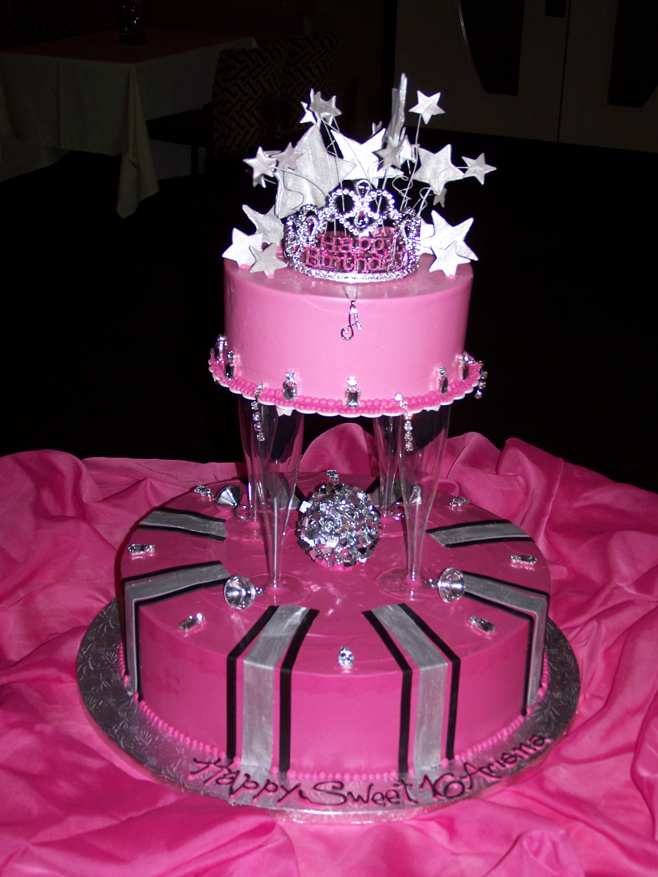 Sweet 16 Princess Cake