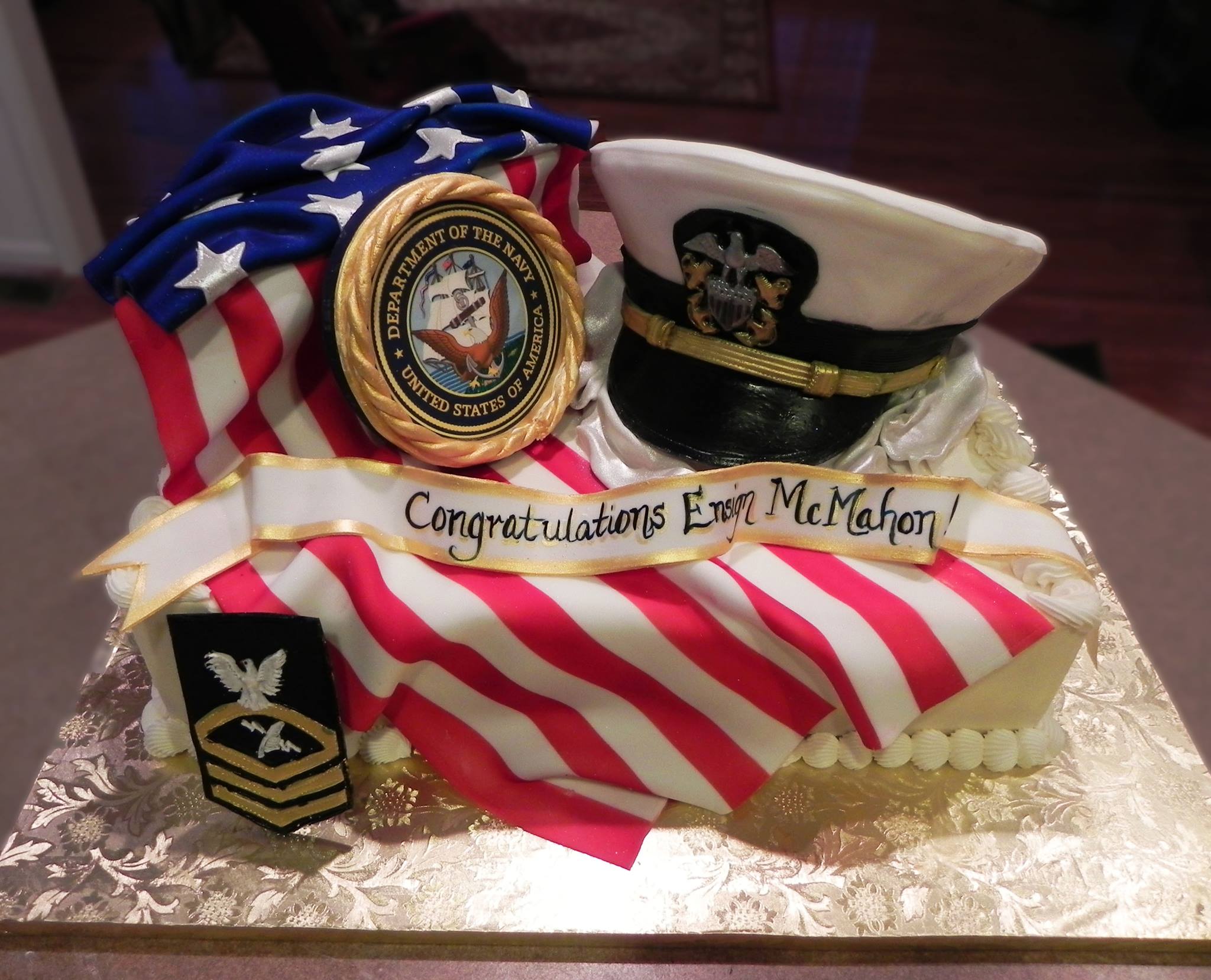 Us Navy Military Cake