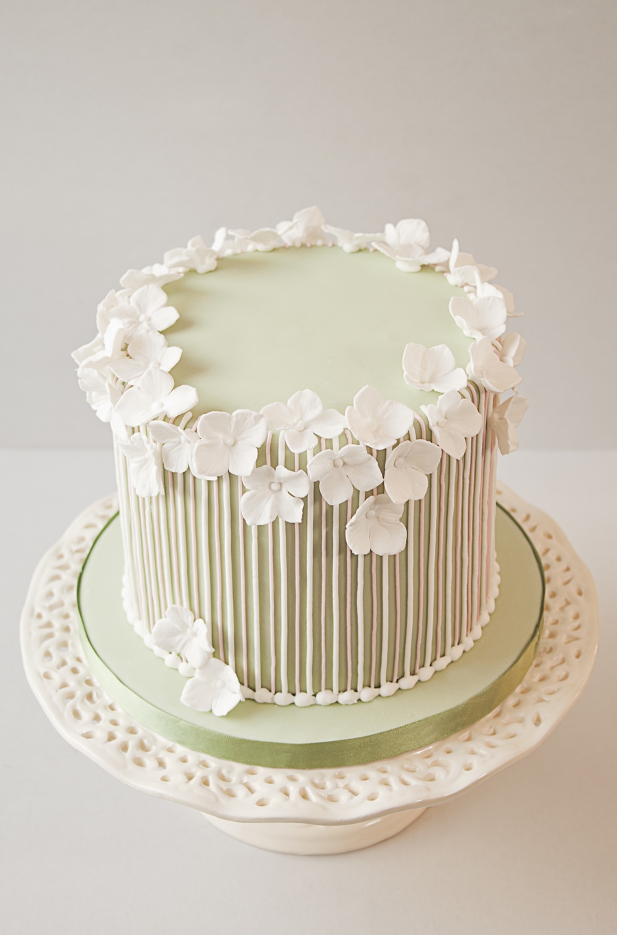 Vintage Birthday Cake