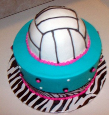 Volleyball Birthday Cake Ideas