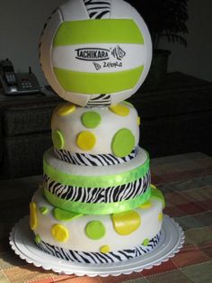 Volleyball Cake