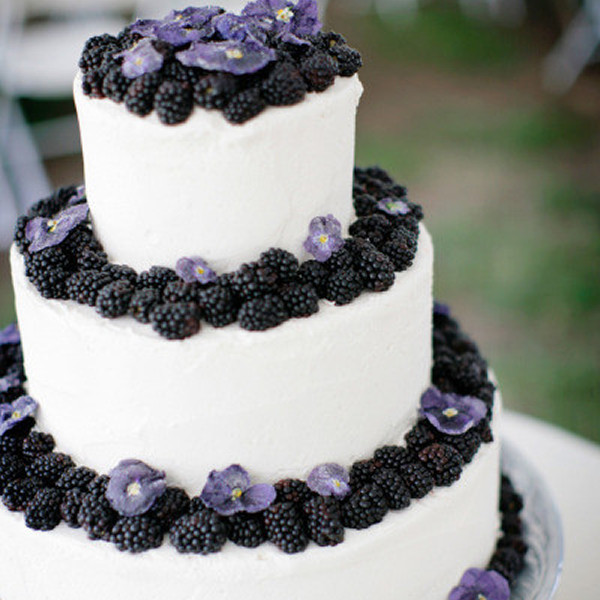 Wedding Cake with Fruit