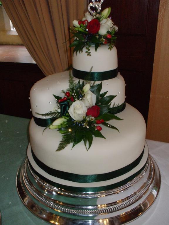 Wedding Cake with Fruit