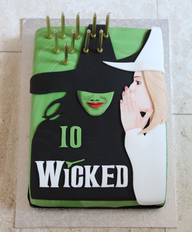 Wicked Birthday Cake