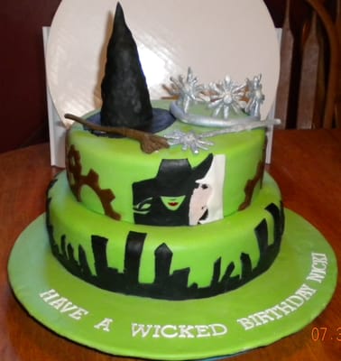 Wicked Birthday Cake