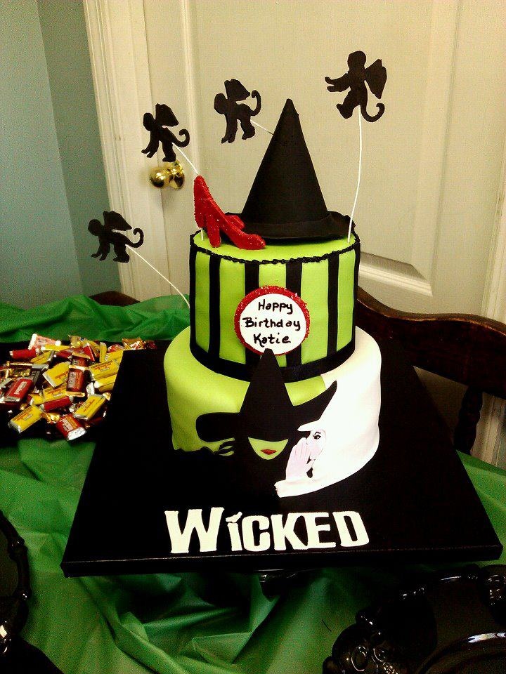 Wicked Birthday Cake