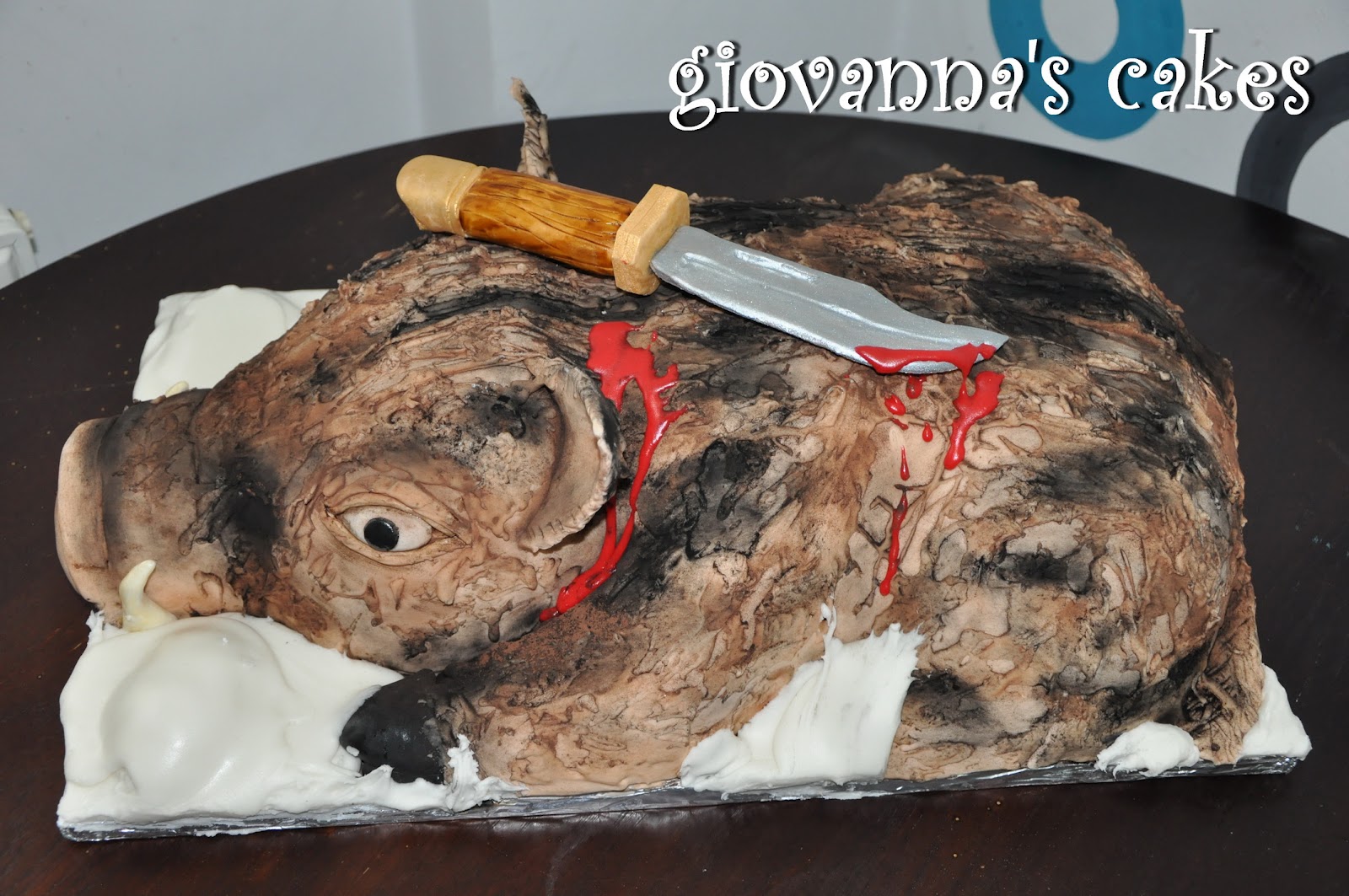 5 Photos of Hog Hunting Birthday Cakes