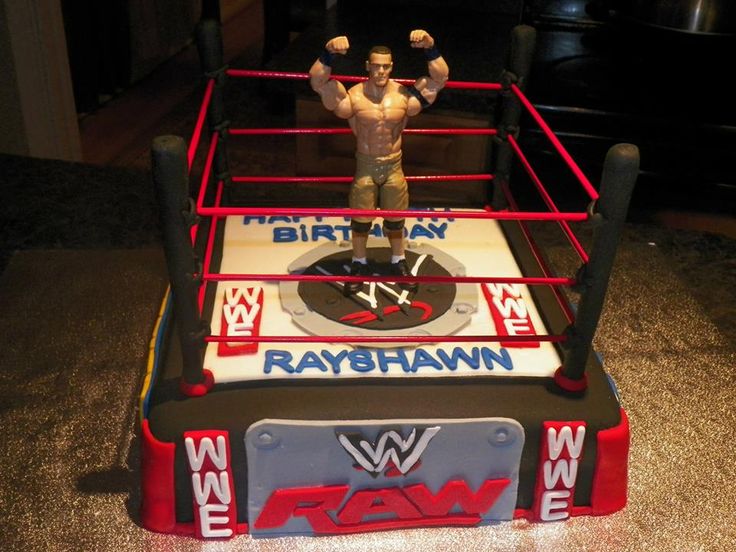 WWE John Cena Birthday Cakes