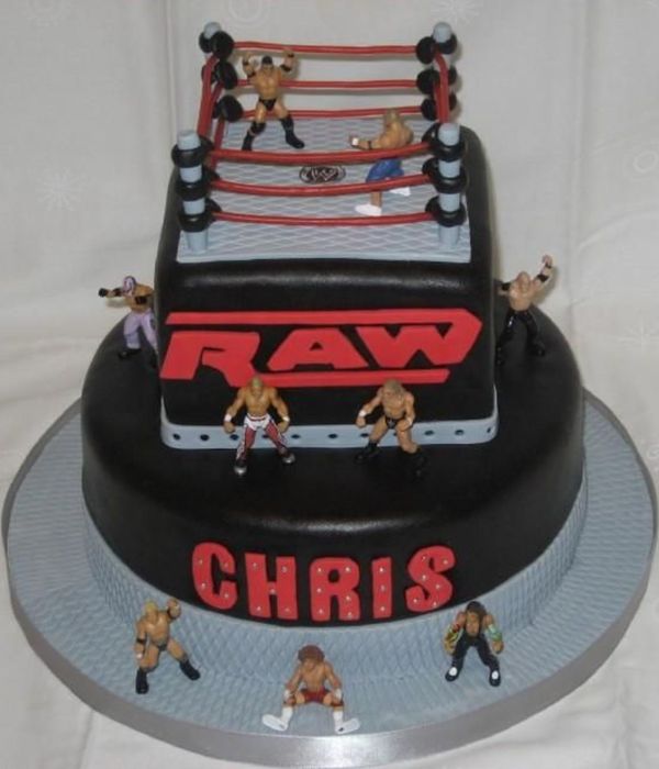 WWE Raw Birthday Cakes