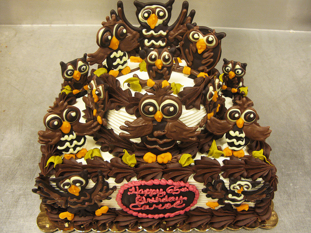 2 Tier Chocolate Birthday Cake