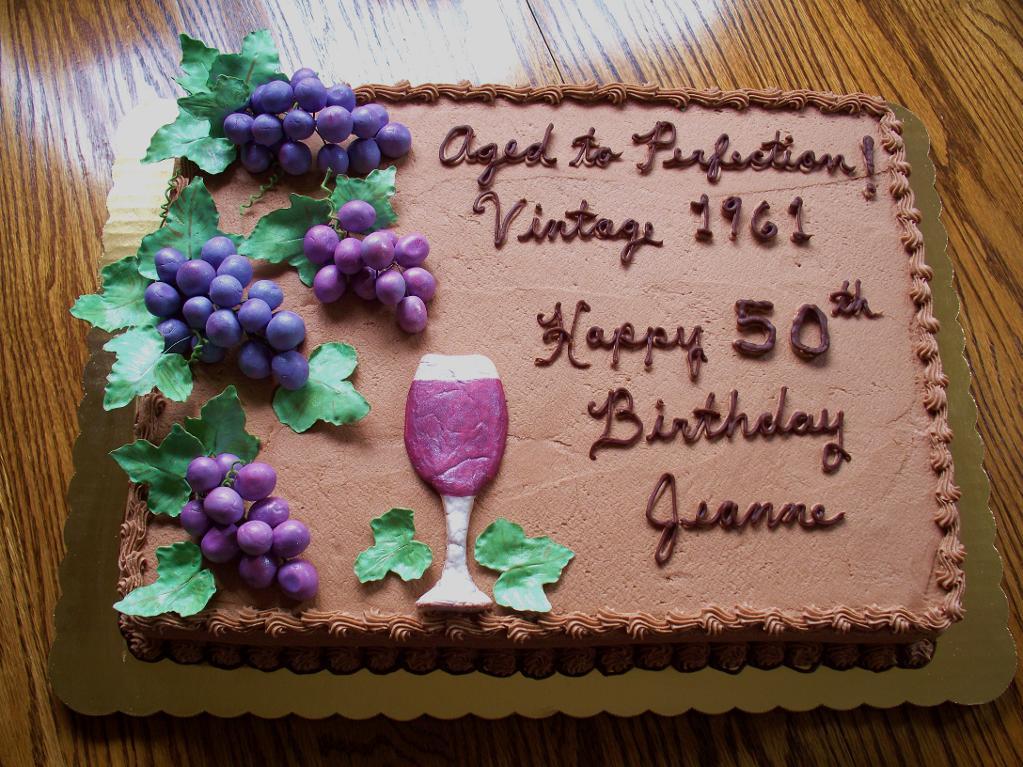 50th Birthday Cake Ideas