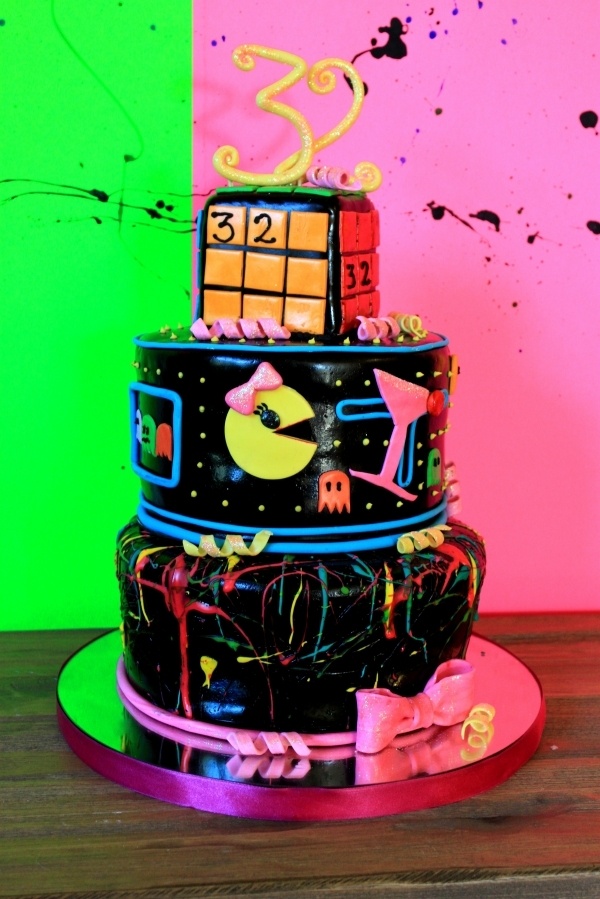 80s Birthday Cake Ideas