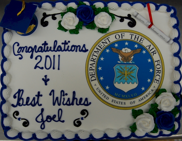 Air Force Retirement Cake