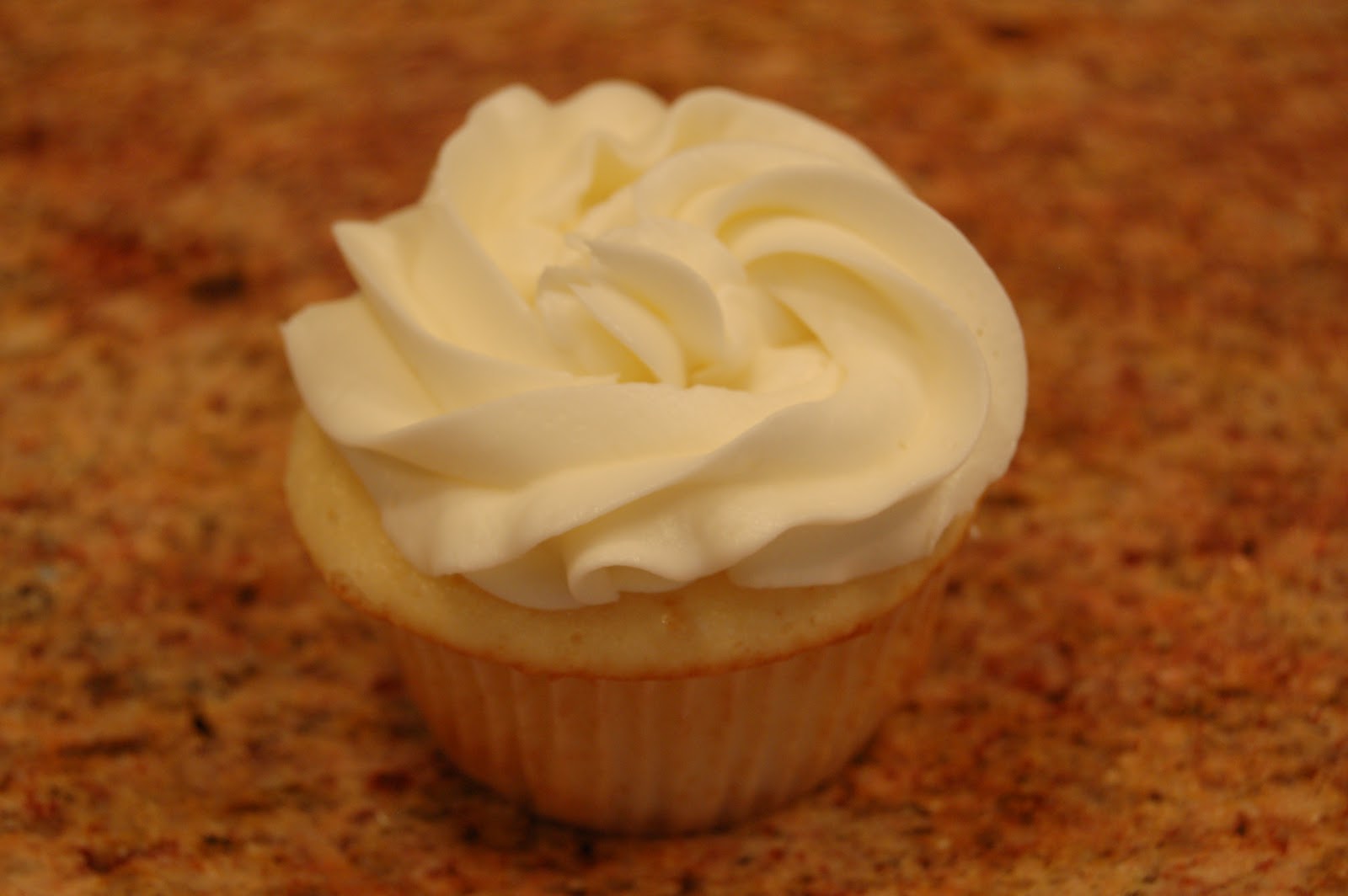 Almond Cupcakes with Buttercream Frosting