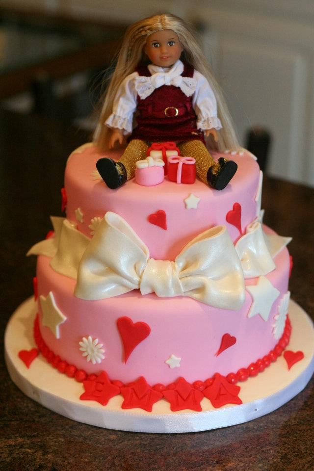 American Girl Birthday Cake