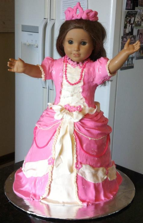 American Girl Doll Birthday Cake