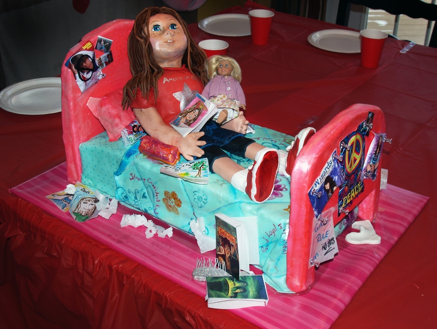 American Girl Doll Birthday Cake