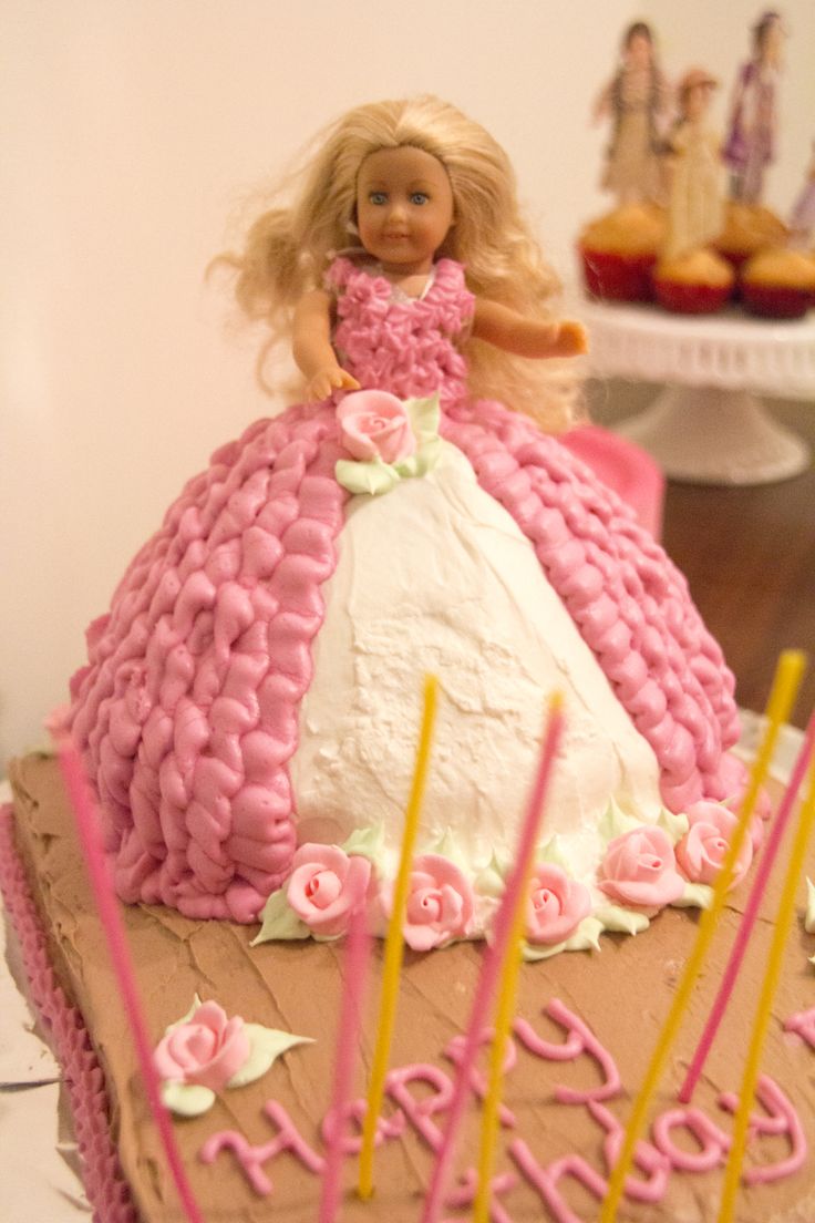 American Girl Doll Birthday Cake