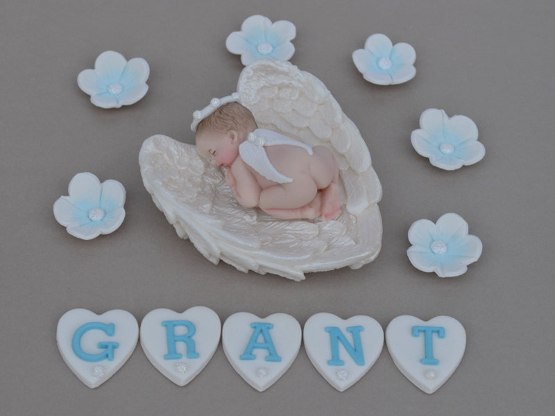 Angel Baptism Cake