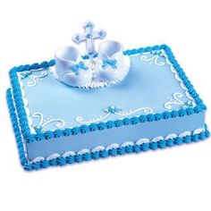 Baby Girl Baptism Sheet Cake Ideas