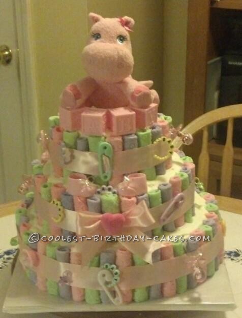 Baby Shower Diaper Cake