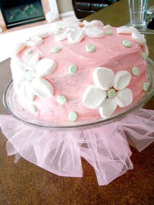 Ballerina Birthday Cake Idea