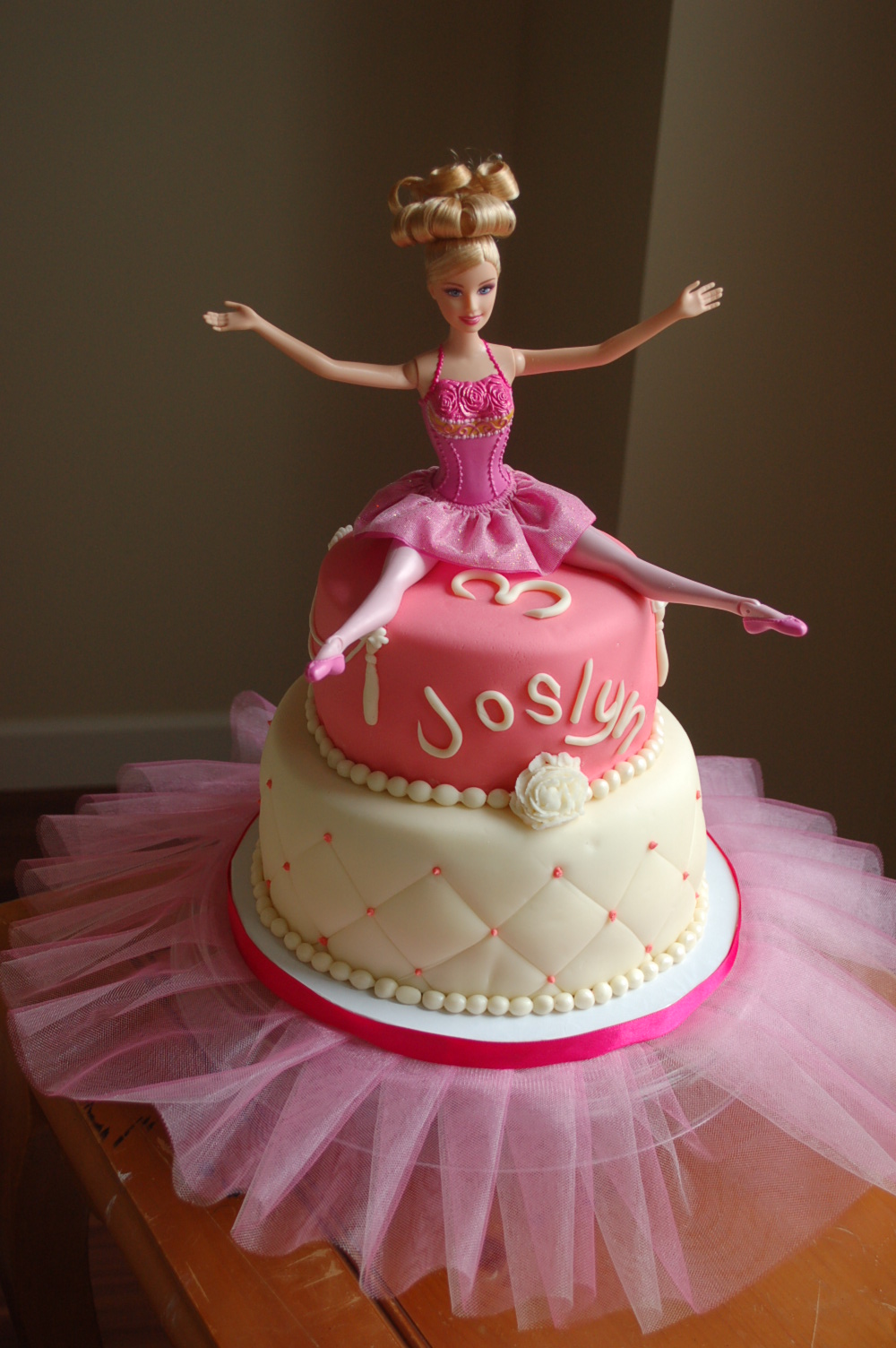 Barbie Ballerina Birthday Cake