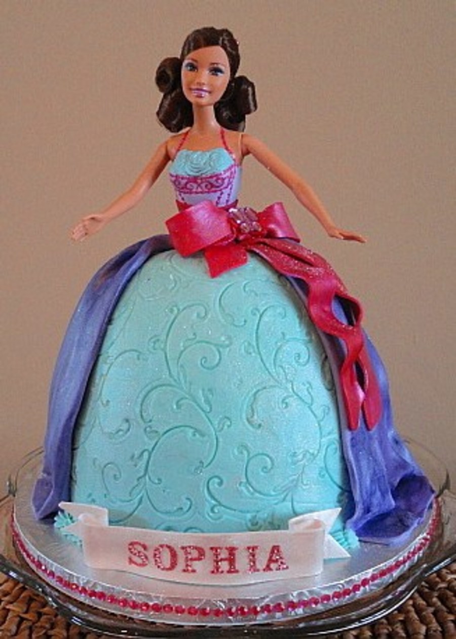 Barbie Princess Cake