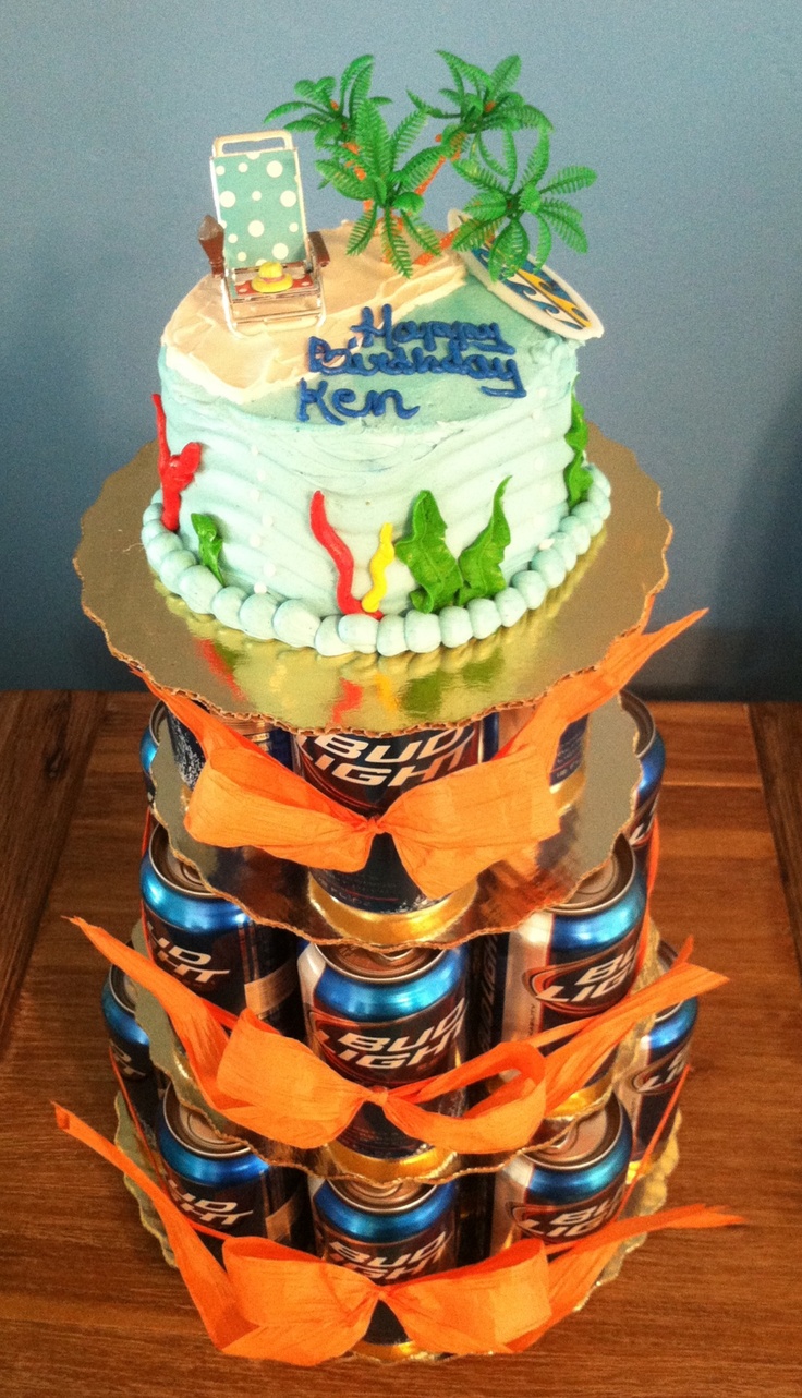 Beer Birthday Cake