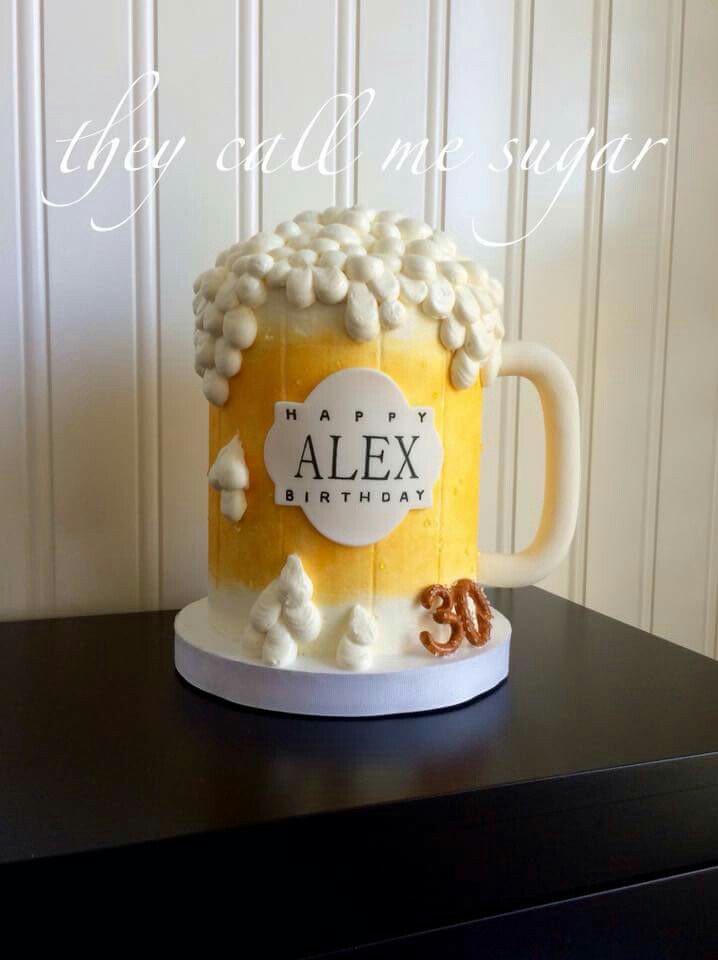 Beer Mug Cake