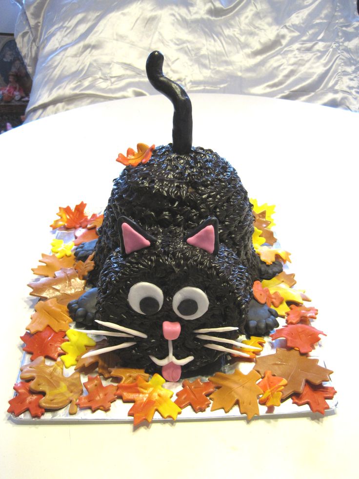 Black Cat Birthday Cake