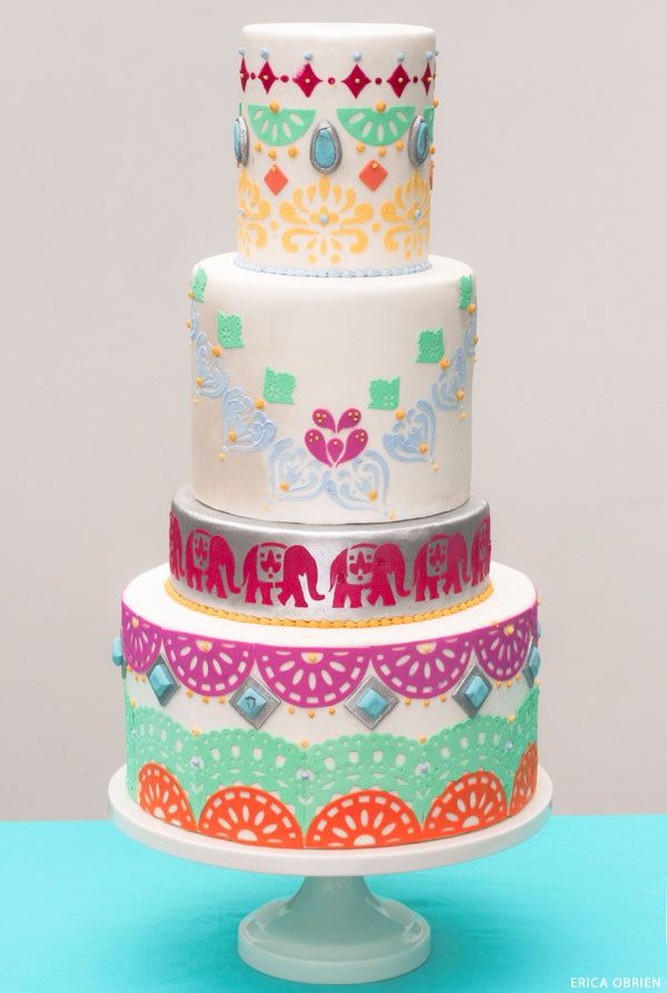 Boho Chic Birthday Cake