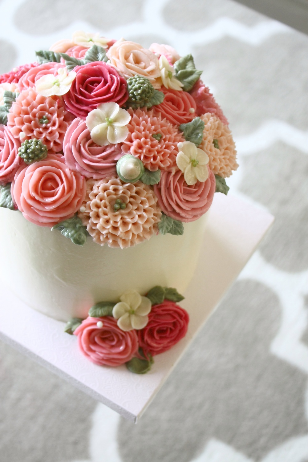 Buttercream Flower Cake