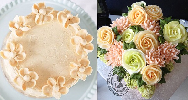 Buttercream Flower Cake