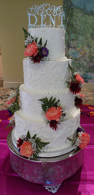 Buttercream Wedding Cake