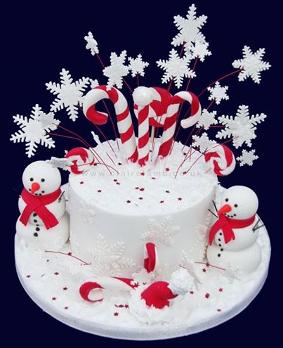 Christmas Birthday Cake