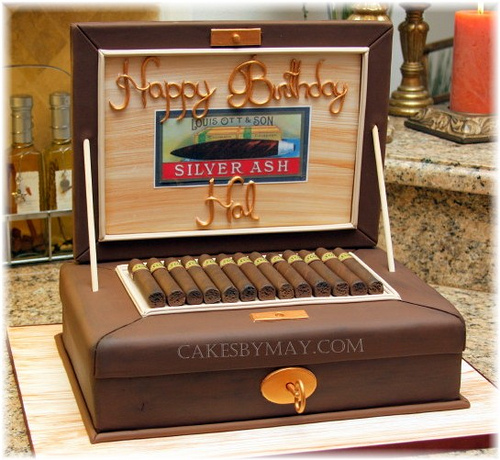 Cigar Box Cake