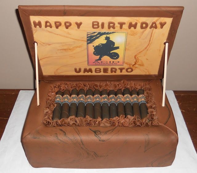 Cigar Box Cake