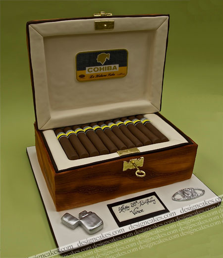 Cigar Box Cake