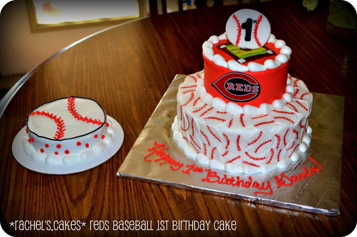 Cincinnati Reds Birthday Cake Idea
