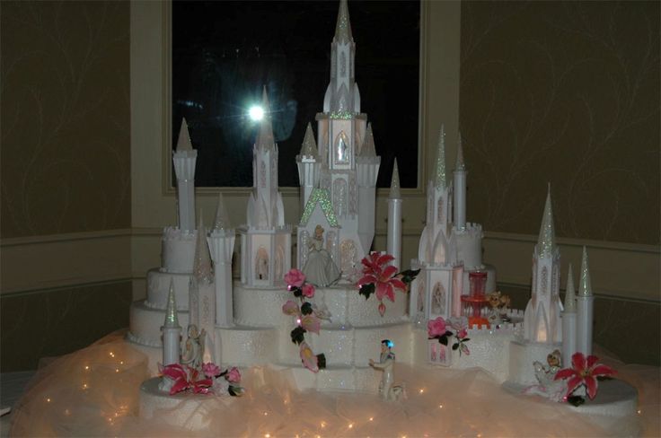 Cinderella Castle Wedding Cake