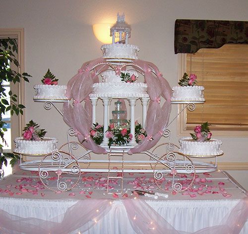 Cinderella Wedding Cake Idea