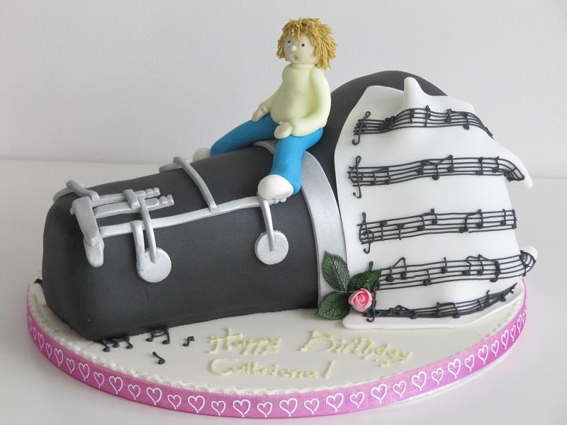 Clarinet Birthday Cake