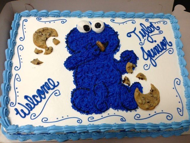 Cookie Monster Baby Shower